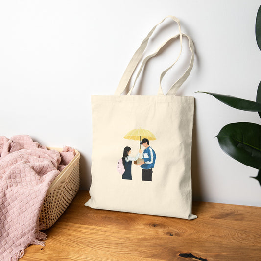Lovely runner Cotton Tote Bag - Eco Friendly