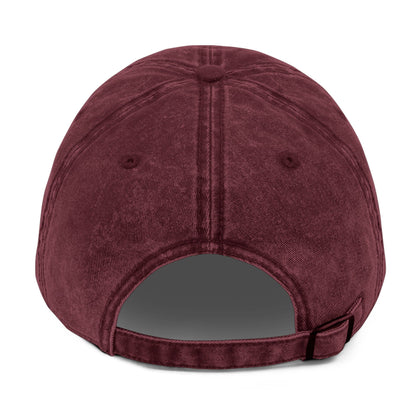 Indigo Vintage Embroidered Cap