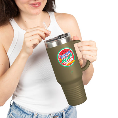 Watermelon Sugar Insulated Tumbler