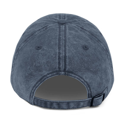 Indigo Vintage Embroidered Cap